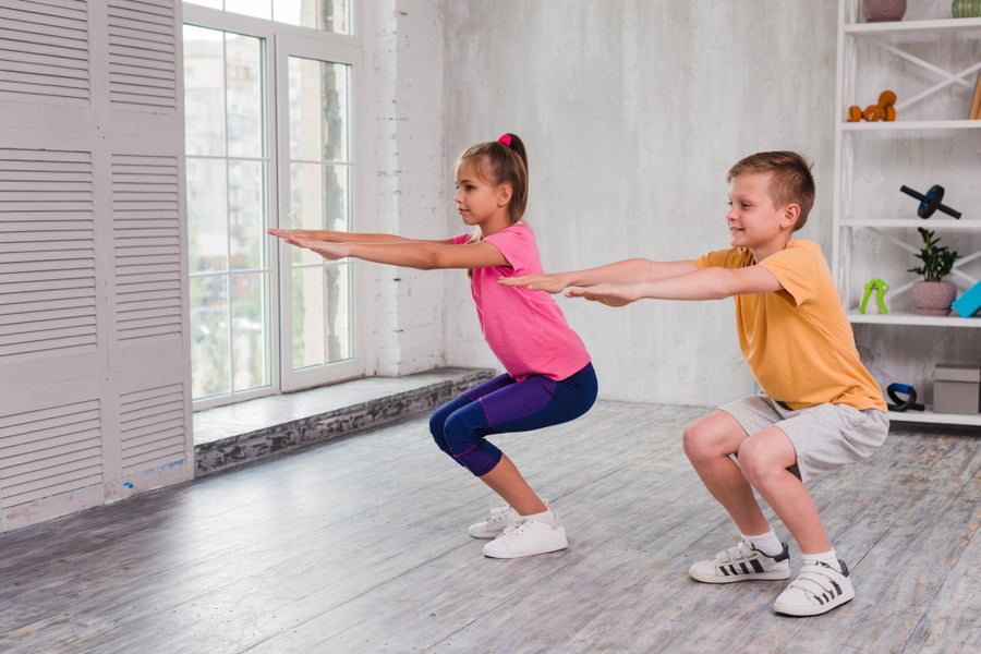 5 ejercicios para que tus hijos practiquen en casa